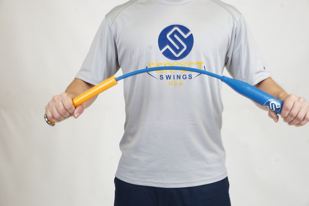 The Tempo Trainer has a flexible shaft that helps baseball players improve their swing. Also serves as  a softball training bat.