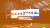 Single Hand Dry Swing Drill