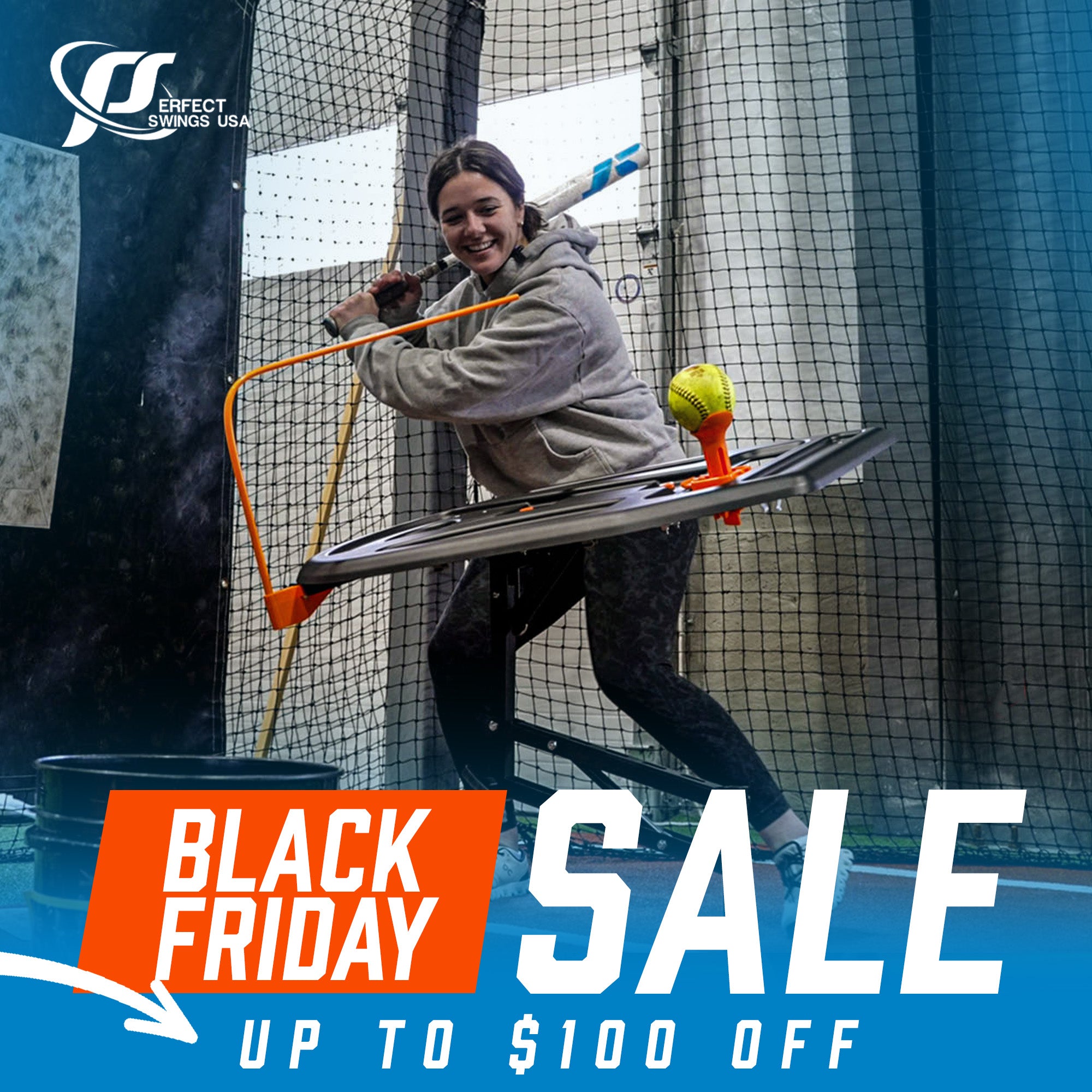 Softball swing training with Perfect Swings USA