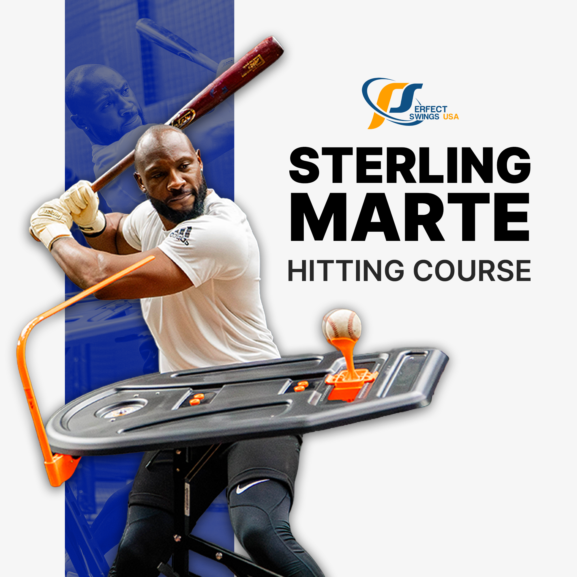 Included With Your Order: Starling Marte x Perfect Swings USA Hitting Course